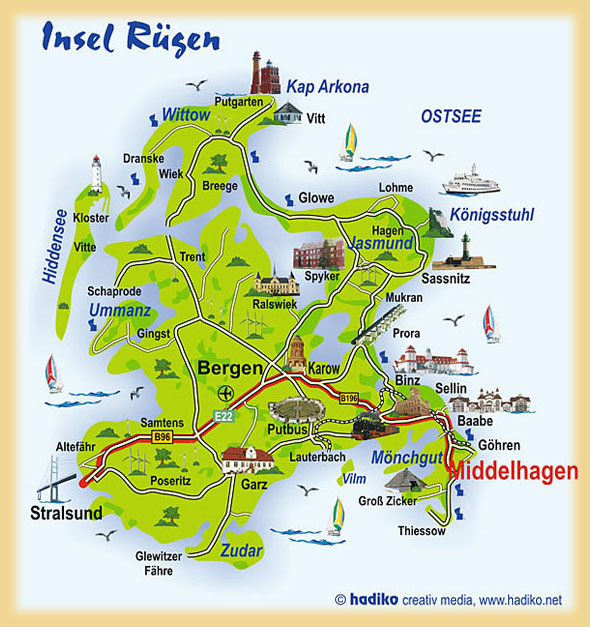 Insel Karte